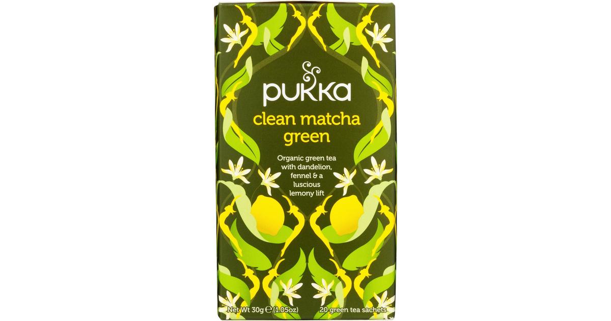 Pukka Clean Matcha Green 20p/30g | S-kaupat ruoan verkkokauppa