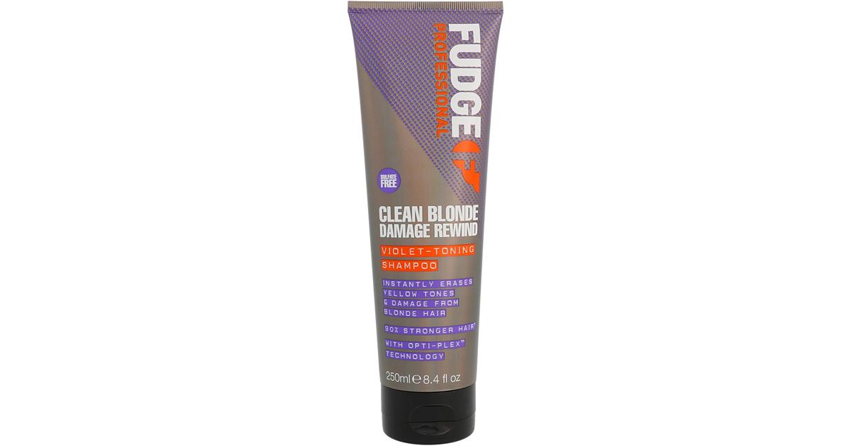 Fudge 250ml Clean Blonde Damage Rewind Violet-Toning Shampoo | S-kaupat  ruoan verkkokauppa