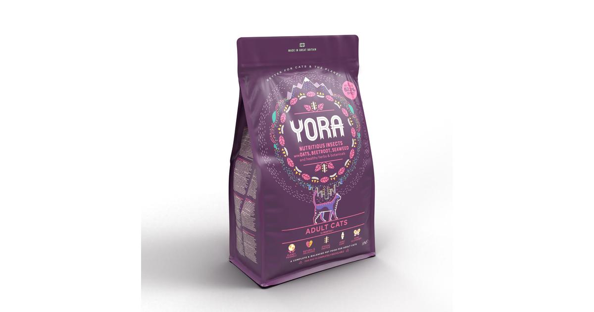 Yora Cat hyönteisproteiinipohjainen täysravinto aikuisille kissoille