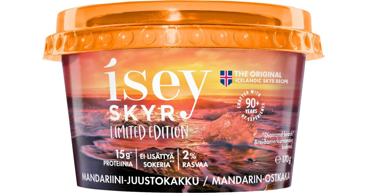 Isey Skyr Mandariini-juustokakku maitovalmiste 170g LE | S-kaupat ruoan  verkkokauppa