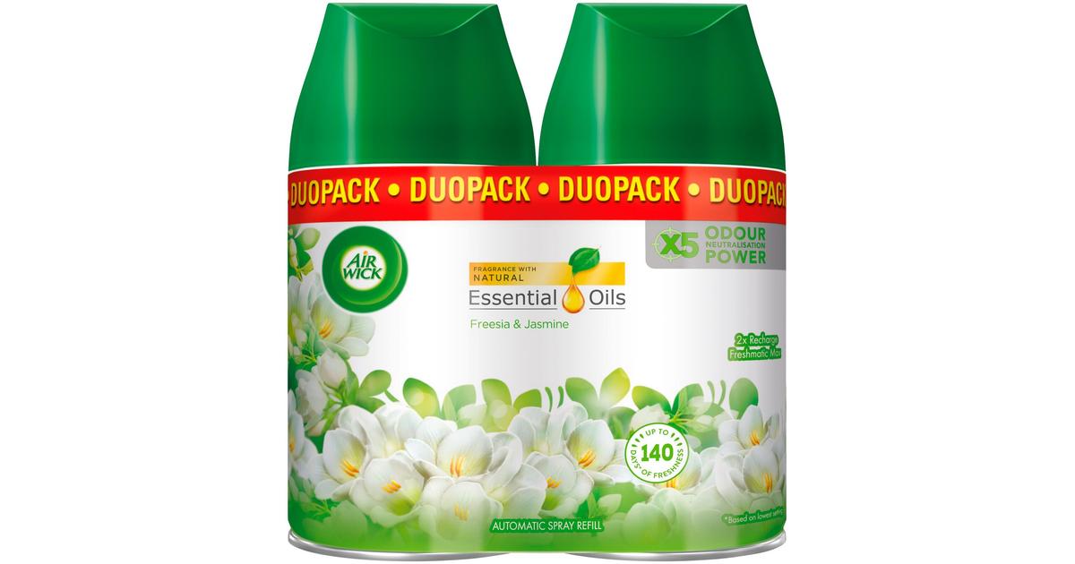 Airwick Freshmatic Duopack Freesia & Jasmin täyttö 2x250ML | S-kaupat ruoan  verkkokauppa