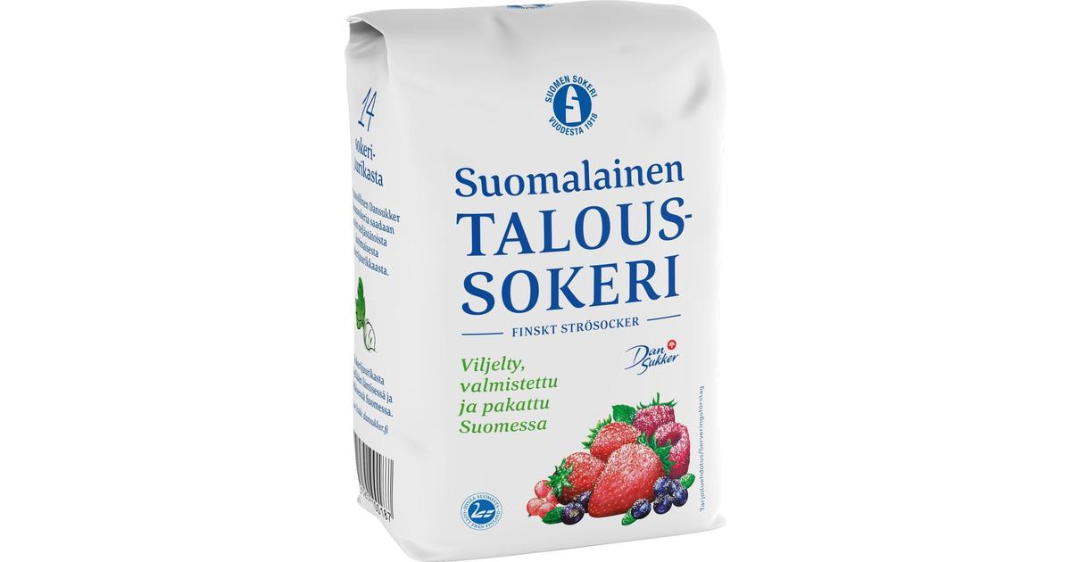 Dansukker Suomalainen Taloussokeri 1kg | S-kaupat ruoan verkkokauppa