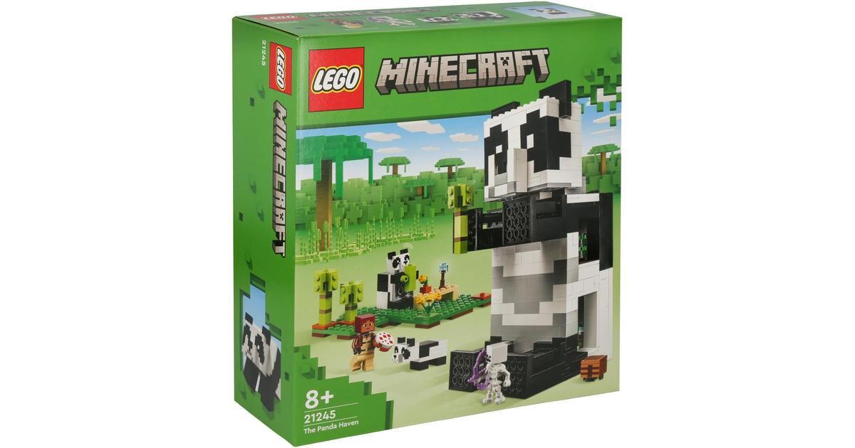 LEGO Minecraft 21245 - Pandatalo | S-kaupat ruoan verkkokauppa