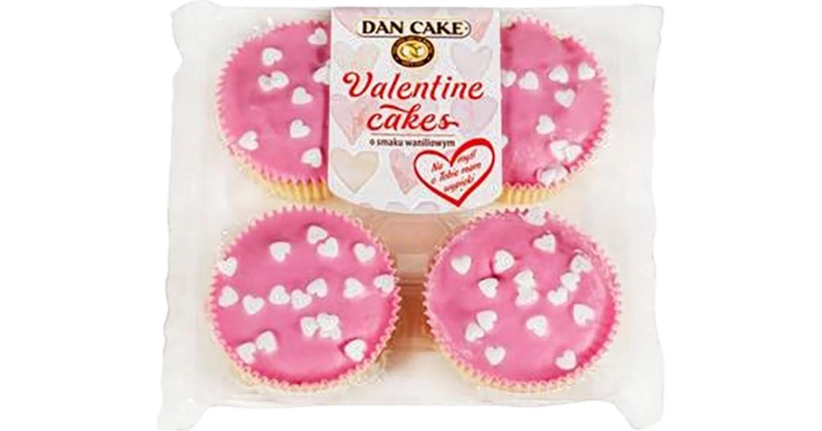 Dan Cake Ystävänpäivä vaniljaminikakku 4 kpl /240 g | S-kaupat ruoan  verkkokauppa
