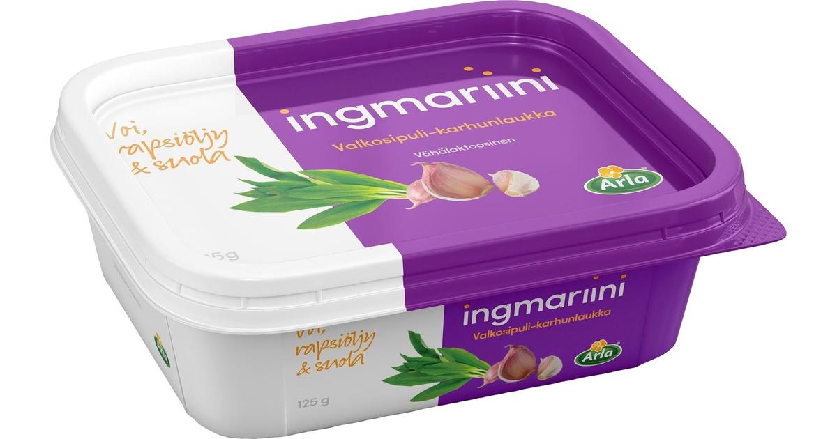 Ingmariini valkosipuli-karhunlaukka levite 125g vähälaktoosinen | S-kaupat  ruoan verkkokauppa