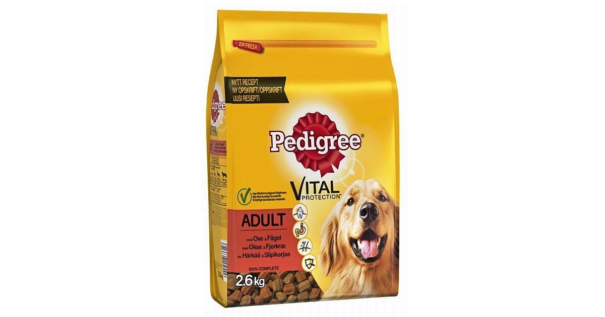 Pedigree Adult Härkää ja Siipikarjaa 2,6kg | S-kaupat ruoan verkkokauppa