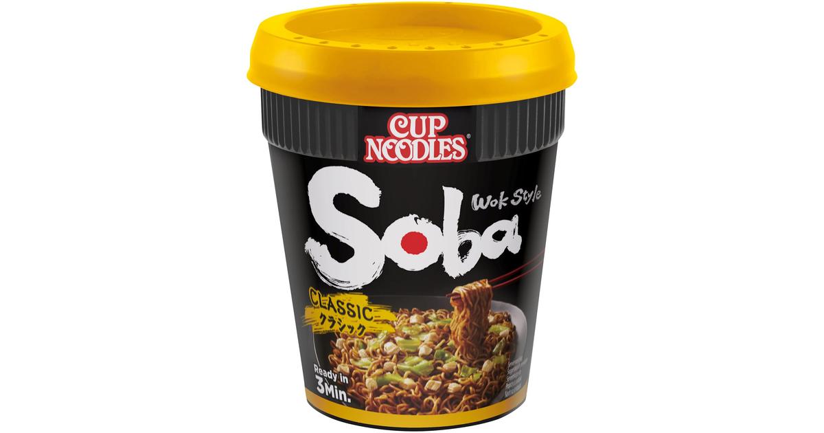 Nissin 90g SOBA Cup Classic nuudeli | S-kaupat ruoan verkkokauppa