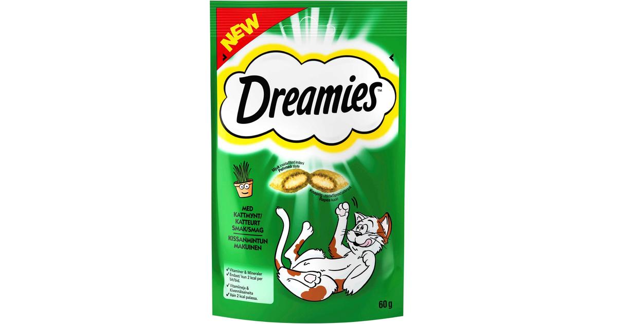 Dreamies Kissanmintun makuinen - Kissanherkku pussissa - (60 g) | S-kaupat  ruoan verkkokauppa