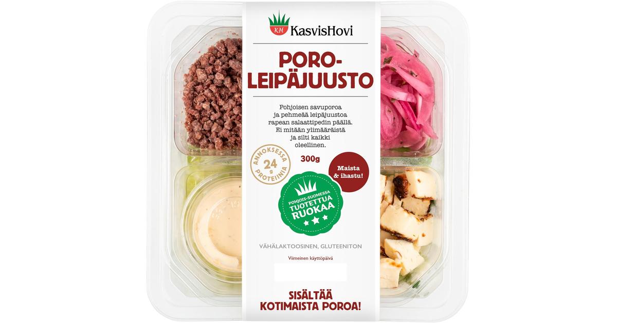 Kasvishovi 300g Poro-leipäjuustosalaatti | S-kaupat ruoan verkkokauppa