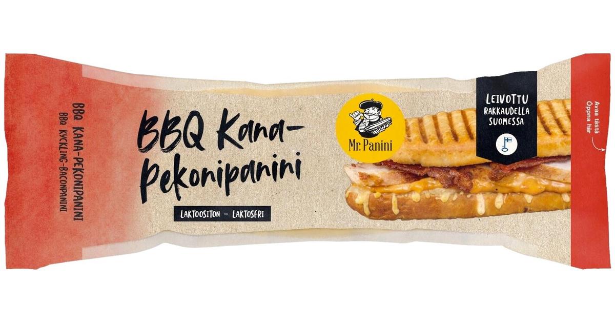 Mr. Panini BBQ kana-pekonipanini 235 g | S-kaupat ruoan verkkokauppa