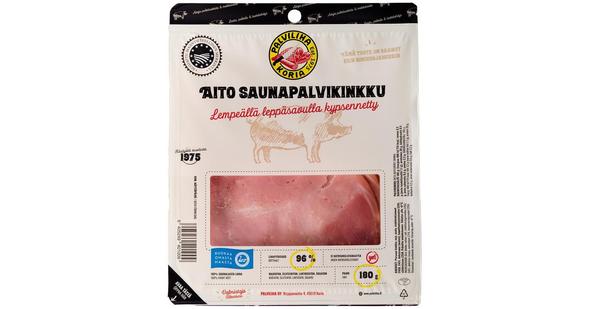 Palviliha Perinteinen palvikinkkusiivu 180 g | S-kaupat ruoan verkkokauppa