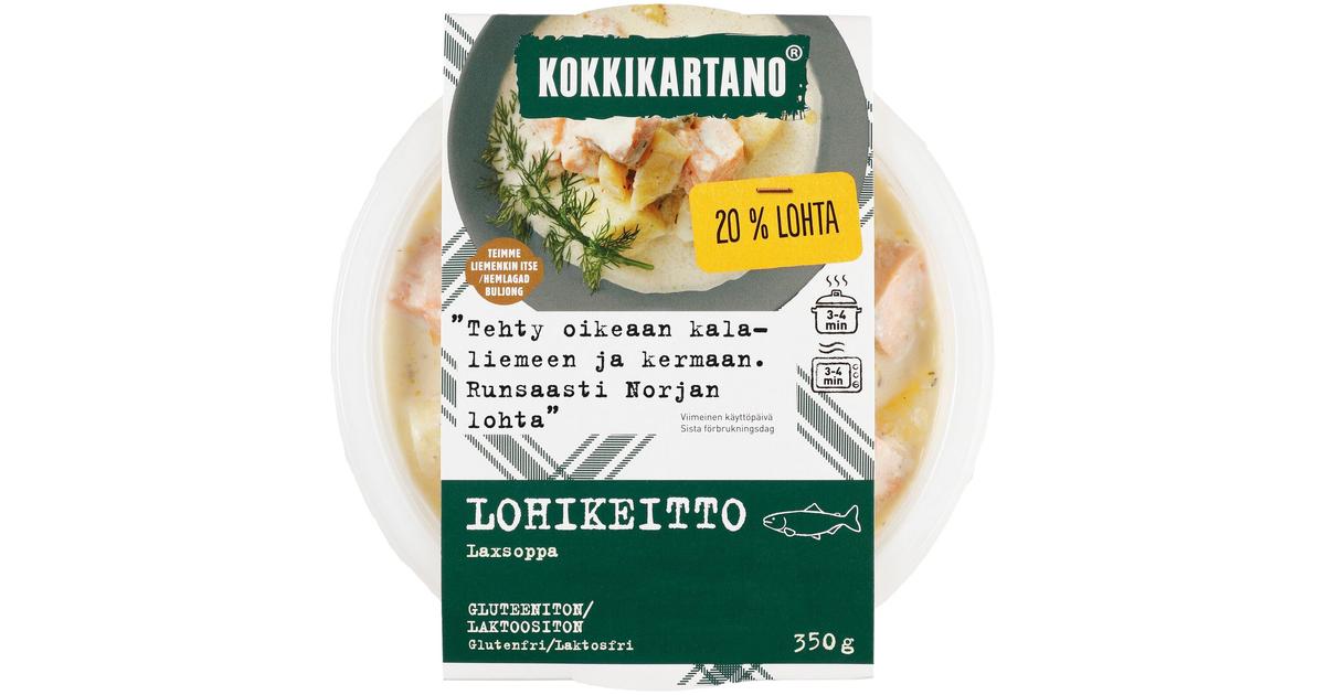 Kokkikartano Lohikeitto 350g | S-kaupat ruoan verkkokauppa