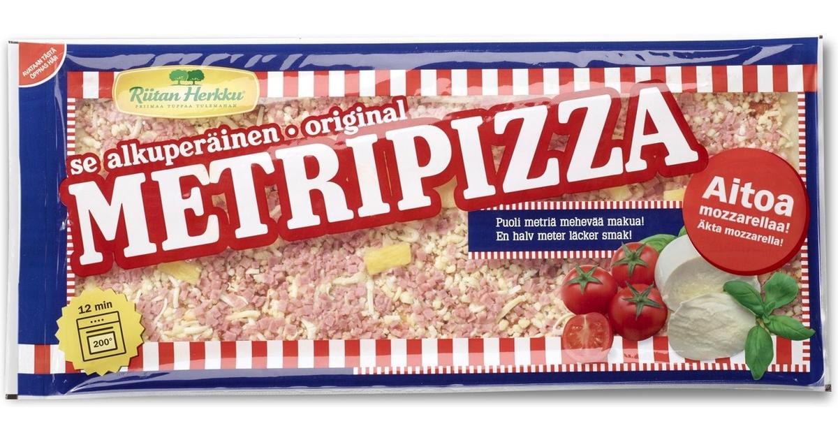 Riitan Herkku Metripizza Hawai 750g | S-kaupat ruoan verkkokauppa