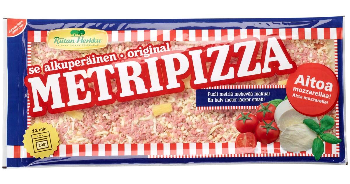 Riitan Herkku Metripizza Härmäläänen 750g | S-kaupat ruoan verkkokauppa