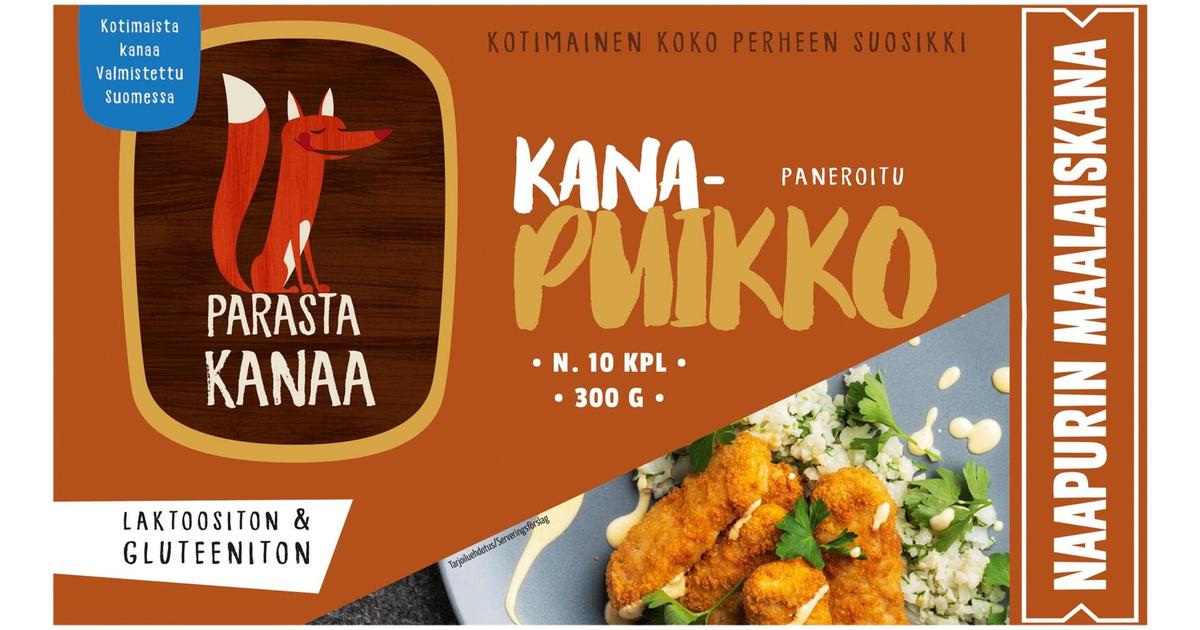 Naapurin Maalaiskanan kanapuikko kypsä 300g pakaste | S-kaupat ruoan  verkkokauppa