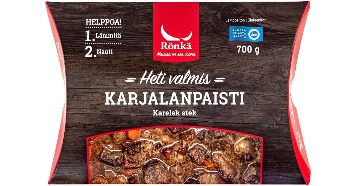 Rönkä Heti valmis Karjalanpaisti 700g | S-kaupat ruoan verkkokauppa