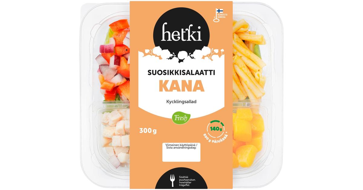 Fresh Hetki Suosikkisalaatti Kana 300 g | S-kaupat ruoan verkkokauppa