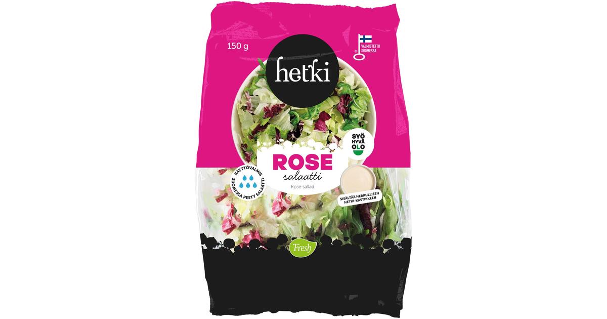 Fresh Hetki Rose salaatti 150g | S-kaupat ruoan verkkokauppa