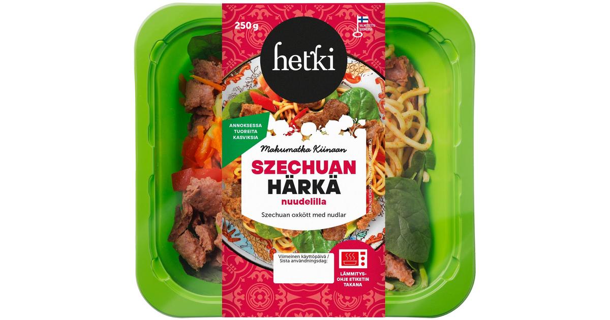 Fresh Hetki Szechuan Härkä nuudelilla 250 g | S-kaupat ruoan verkkokauppa