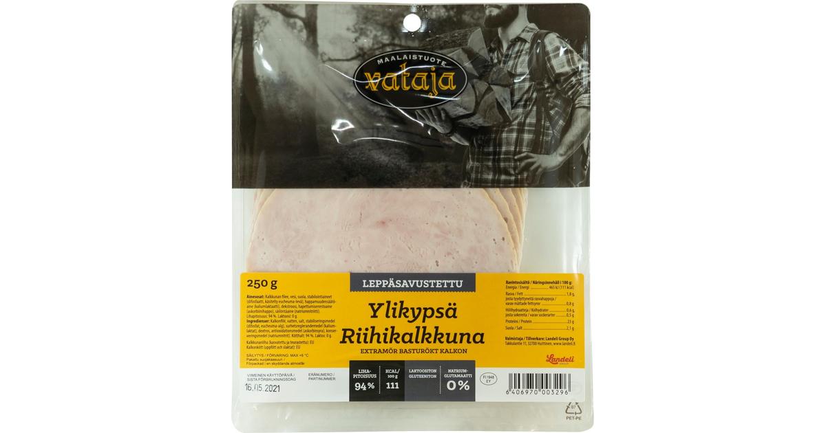 Vataja Ylikypsä Riihikalkkuna viipale 250g | S-kaupat ruoan verkkokauppa