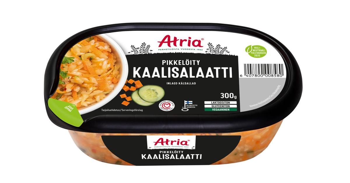 Atria Pikkelöity Kaalisalaatti 300g | S-kaupat ruoan verkkokauppa