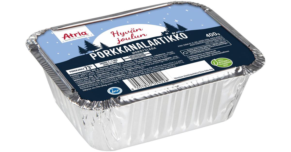 Atria Porkkanalaatikko 400g | S-kaupat ruoan verkkokauppa
