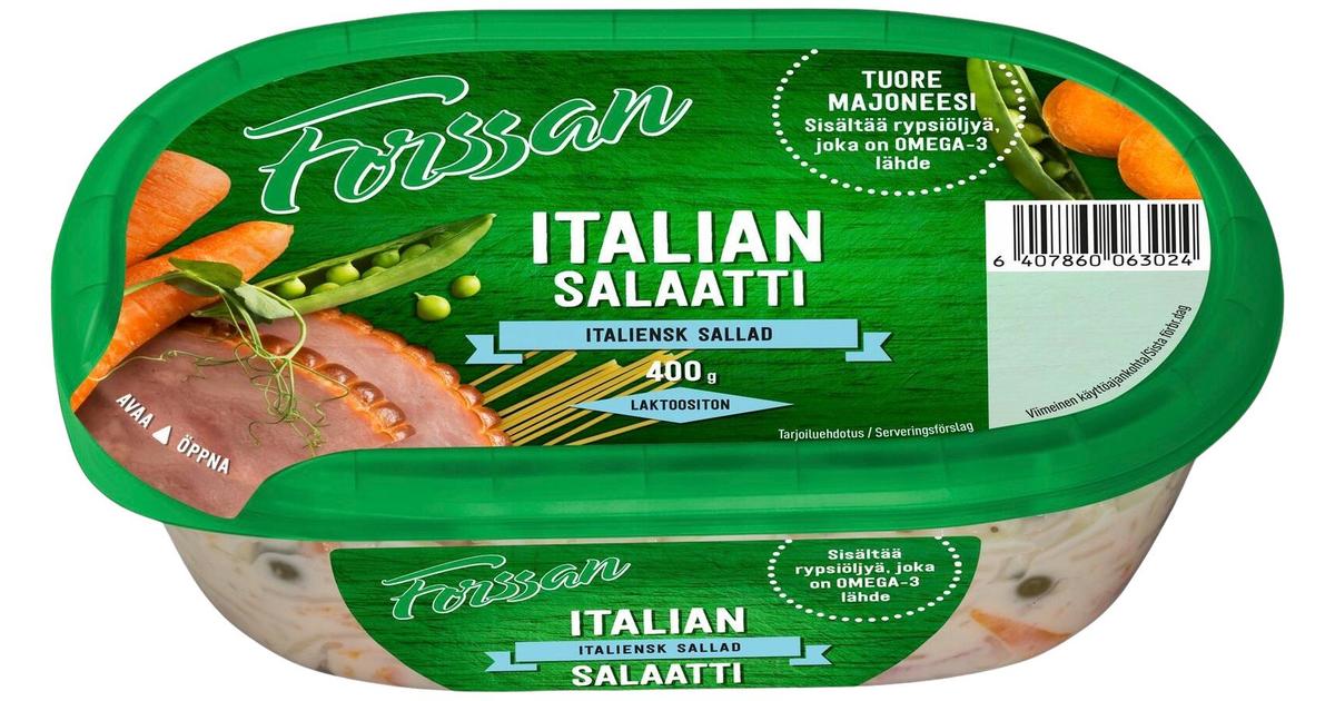 Forssan Italiansalaatti 400g | S-kaupat ruoan verkkokauppa