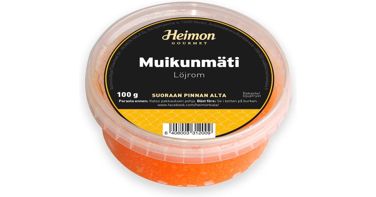 Heimon Gourmet Muikun mäti pakaste 100 g | S-kaupat ruoan verkkokauppa