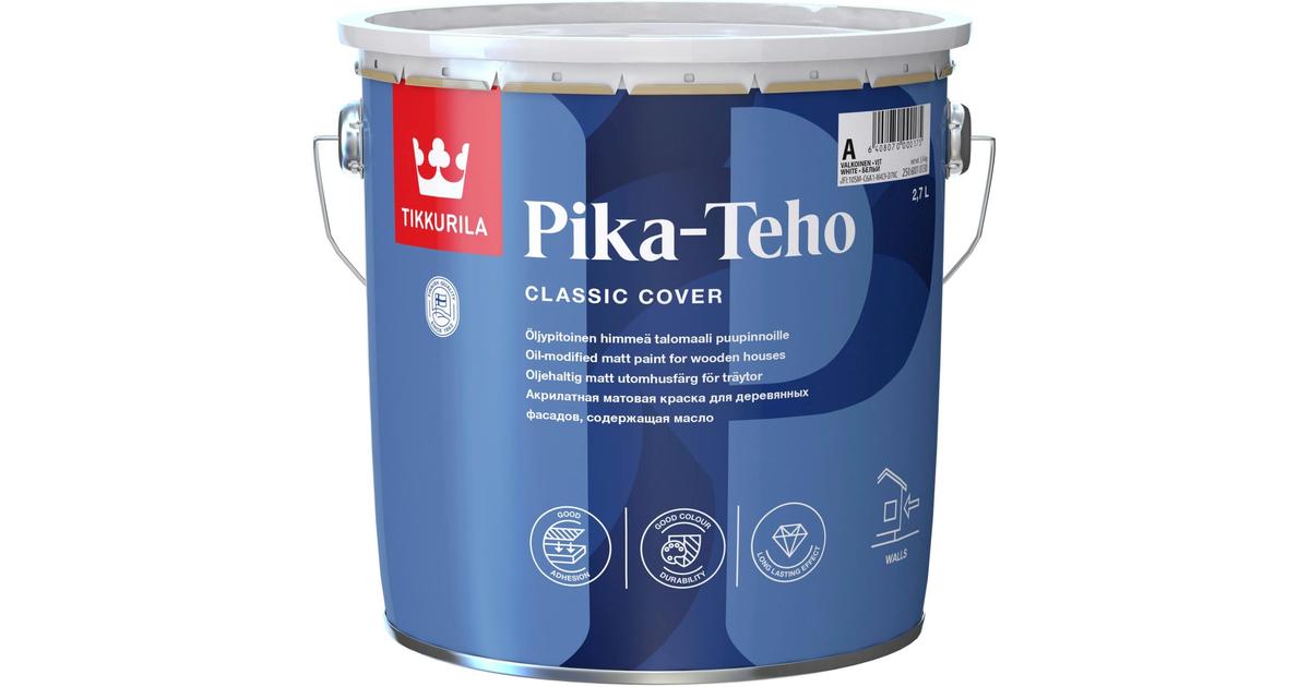 Tikkurila Pika-Teho talomaali 2,7l A valkoinen sävytettävissä | S-kaupat  ruoan verkkokauppa