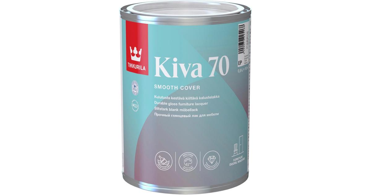 Tikkurila Kiva 70 kalustelakka 0,9l EP sävytettävissä kiiltävä | S-kaupat  ruoan verkkokauppa