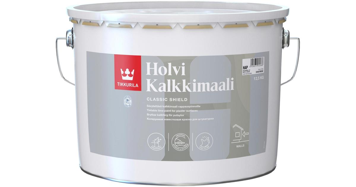 Tikkurila Holvi kalkkimaali 12,5kg HAP valkoinen sävytettävissä täyshimmeä  | S-kaupat ruoan verkkokauppa