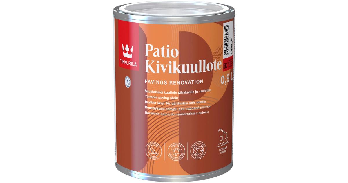 Tikkurila Patio kivikuullote 0,9l EK vain sävytykseen | S-kaupat ruoan  verkkokauppa