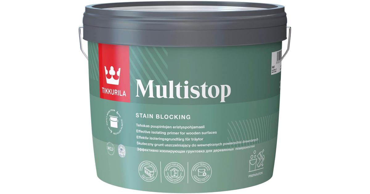 Tikkurila Multistop eristepohjamaali 3l valkoinen täyshimmeä | S-kaupat  ruoan verkkokauppa