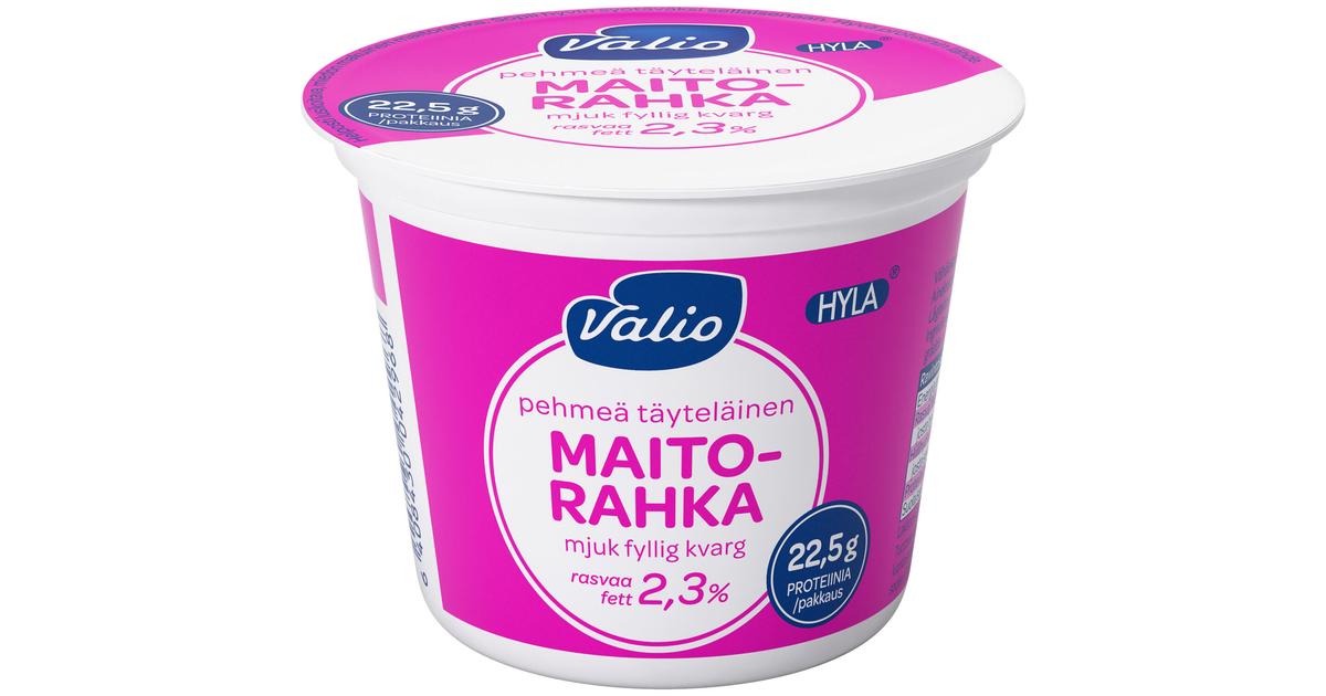 Valio pehmeä täyteläinen maitorahka 250 g HYLA® | S-kaupat ruoan  verkkokauppa