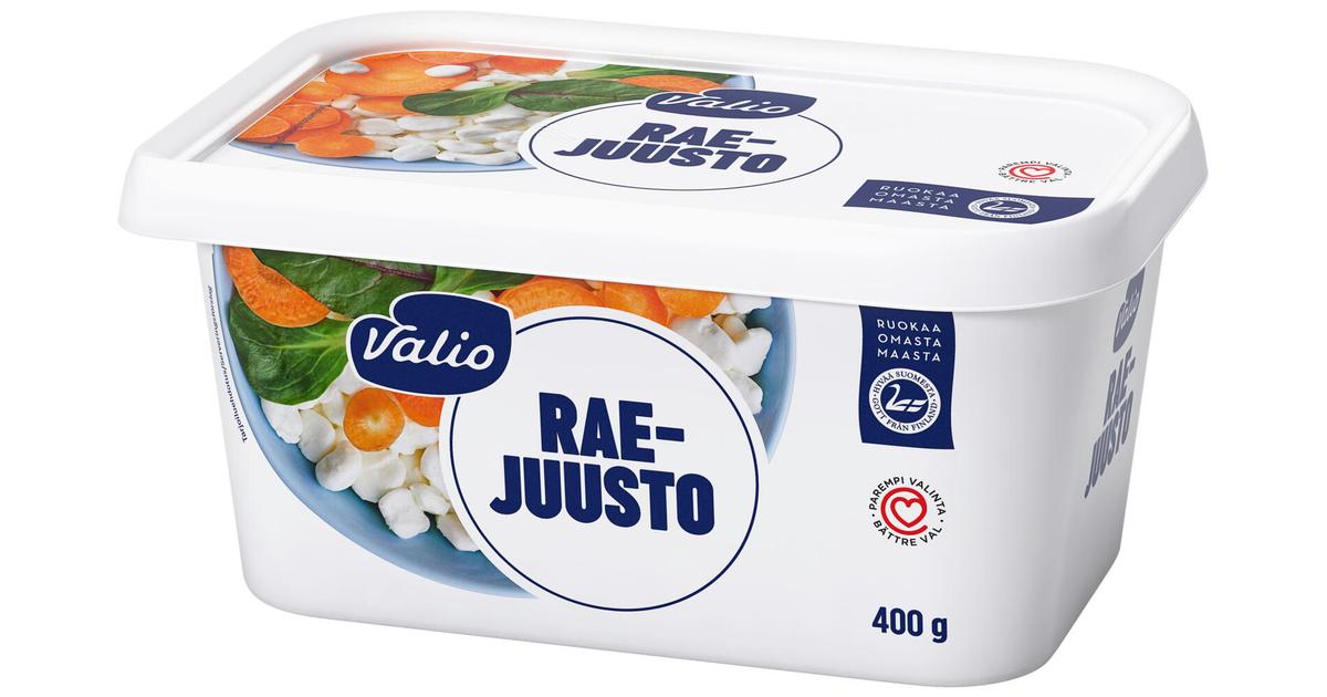 Valio raejuusto 400 g | S-kaupat ruoan verkkokauppa