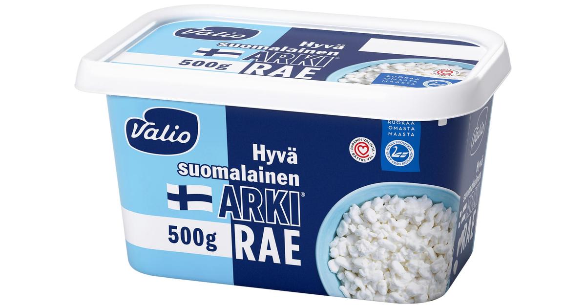 Valio Hyvä suomalainen Arki® rae 500 g | S-kaupat ruoan verkkokauppa