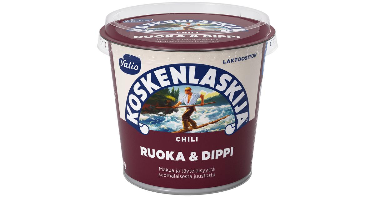 Valio Koskenlaskija® Ruoka & Dippi e250g chili laktoositon | S-kaupat ruoan  verkkokauppa