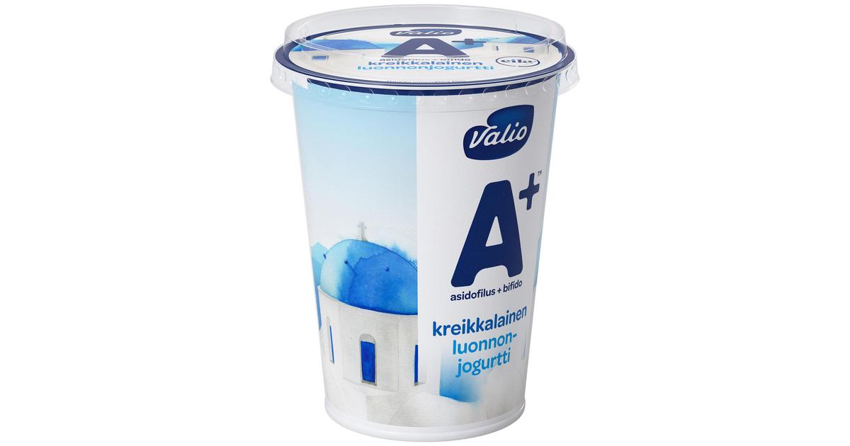 Valio A+™ kreikkalainen luonnonjogurtti 400 g laktoositon | S-kaupat ruoan  verkkokauppa