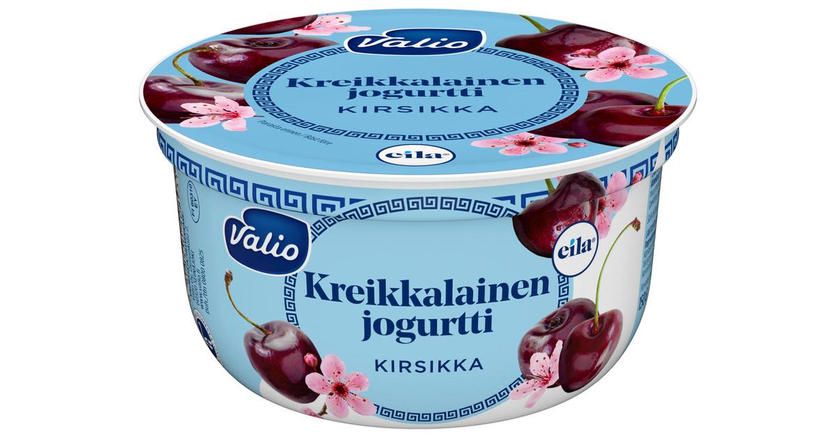 Valio kreikkalainen jogurtti 150 g kirsikka laktoositon limited edition |  S-kaupat ruoan verkkokauppa
