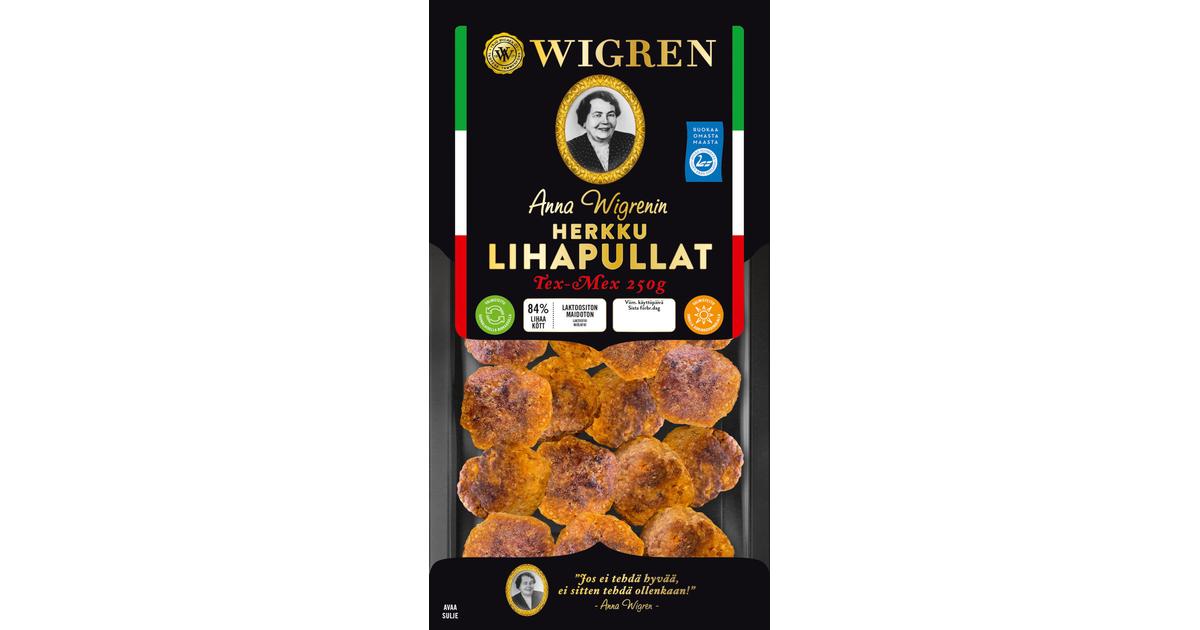 Wigren Herkku Lihapullat Tex-Mex 250g | S-kaupat ruoan verkkokauppa