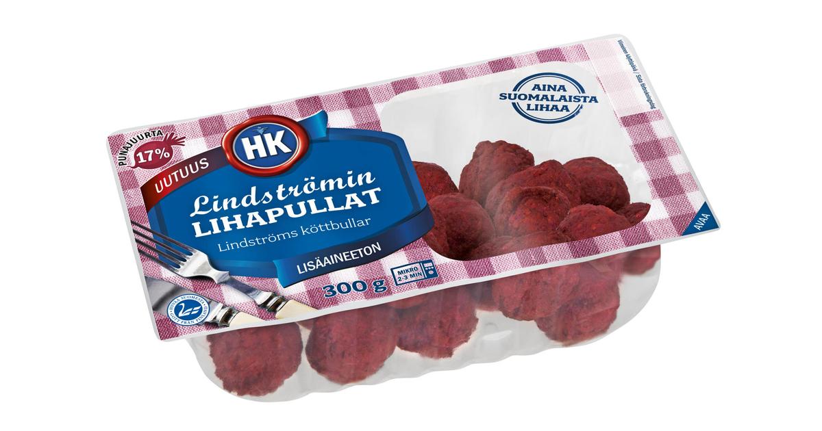 HK Lindströmin lihapullat 300 g | S-kaupat ruoan verkkokauppa