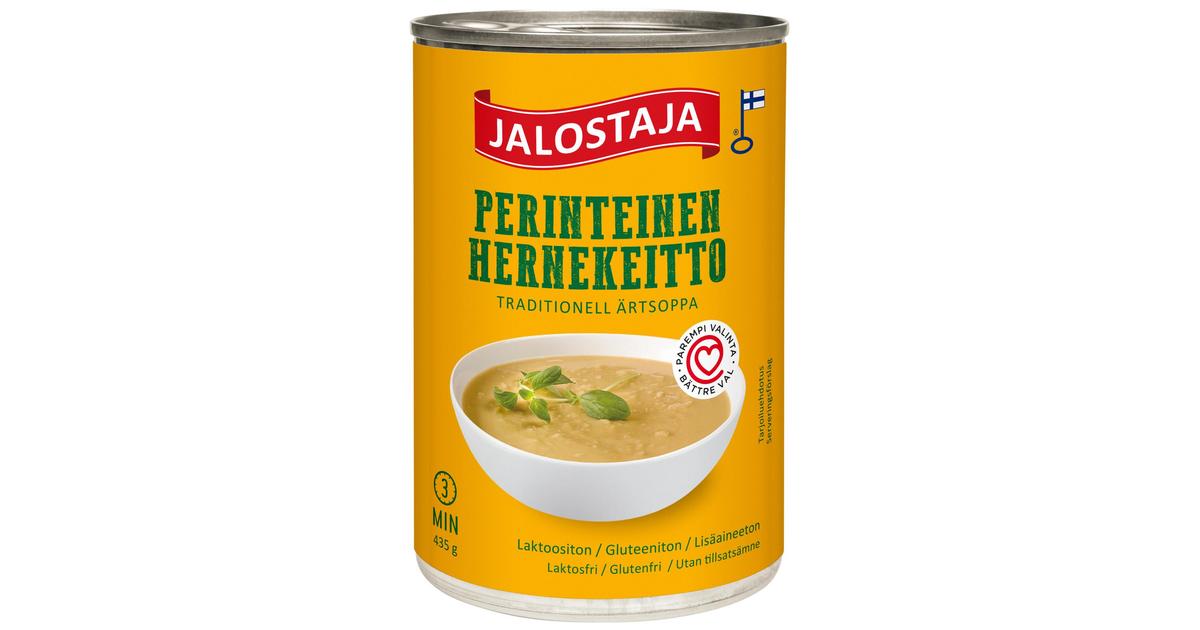 Jalostaja Perinteinen Hernekeitto 435g | S-kaupat ruoan verkkokauppa