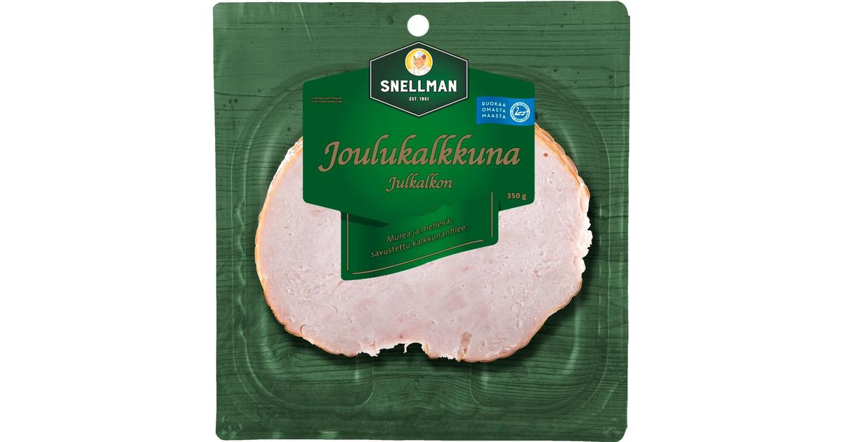 Snellman Joulukalkkuna kokolihaleikkele 350g | S-kaupat ruoan verkkokauppa