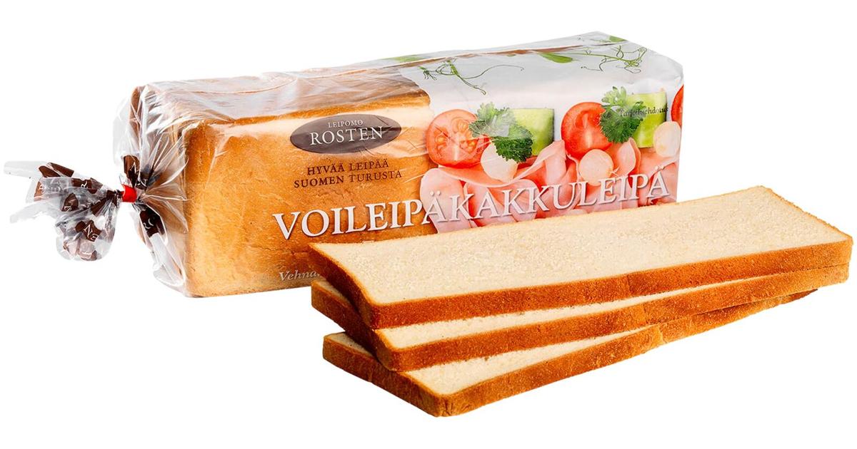 Rosten Vaalea voileipäkakkuleipä 720g | S-kaupat ruoan verkkokauppa