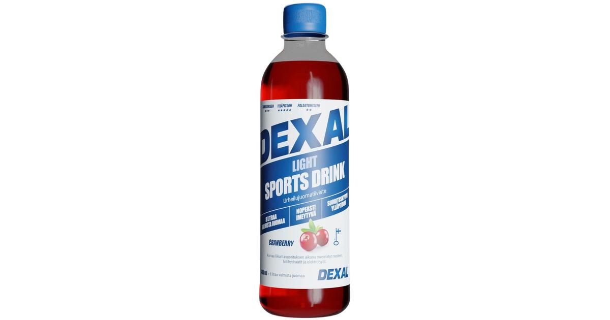 Dexal Light Sports Drink Urheilujuomatiiviste Karpalo 0,4l | S-kaupat ruoan  verkkokauppa