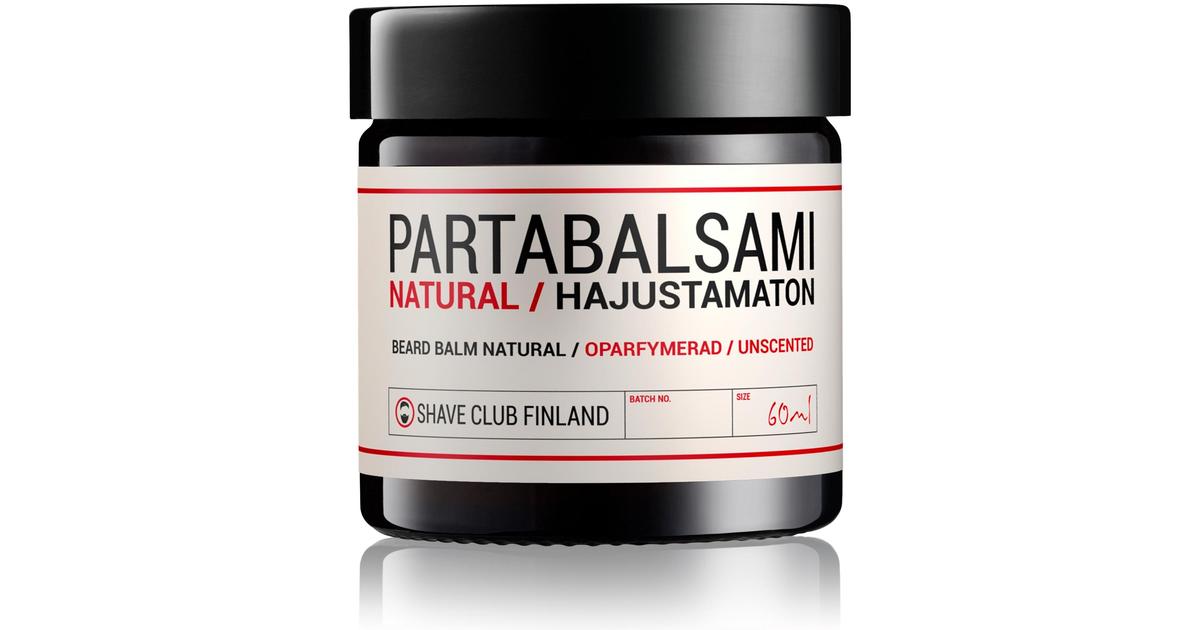 Shave Club Finland partabalsami natural 60ml | S-kaupat ruoan verkkokauppa