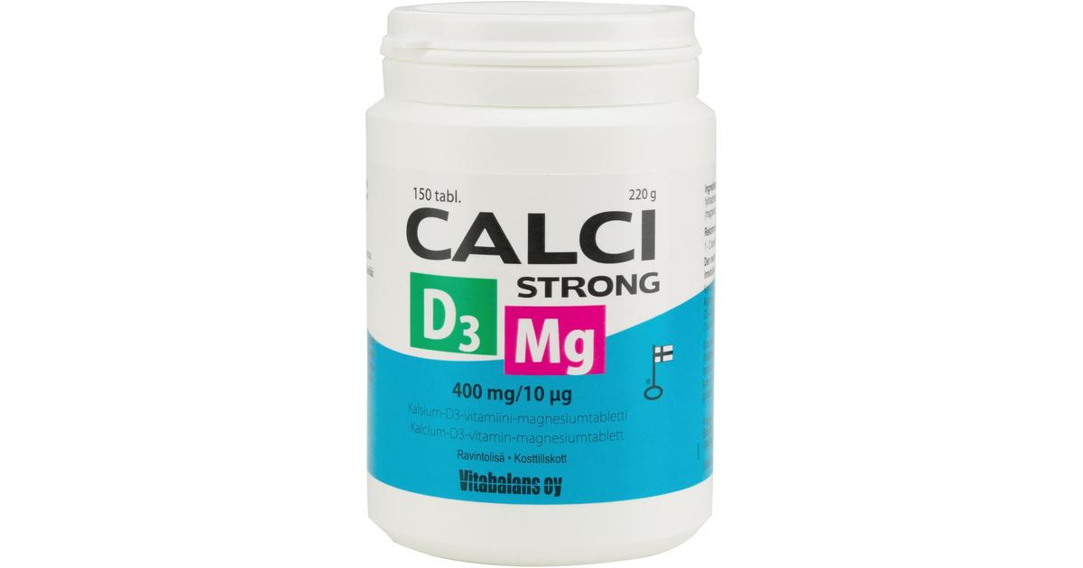 Kalsium-D3-vitamiini-magnesiumtabletti | S-kaupat ruoan verkkokauppa