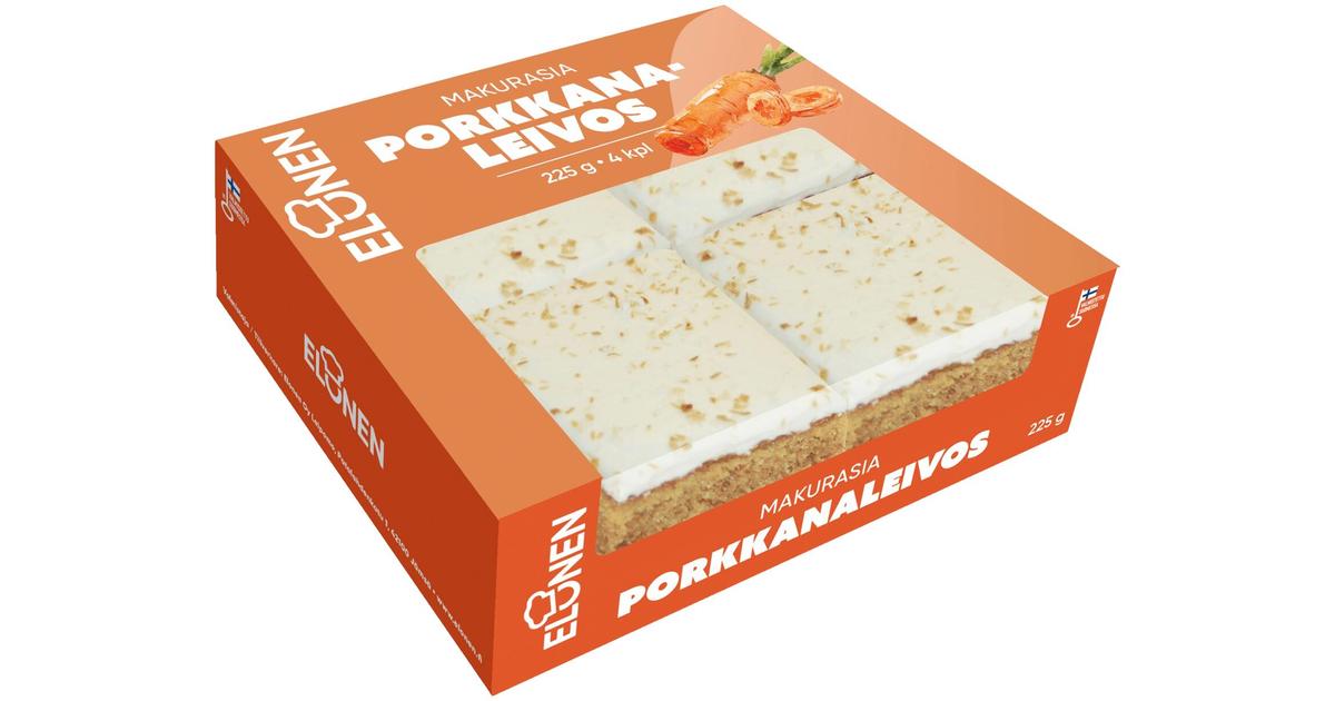 Elonen Makurasia Porkkanaleivos 225g S Kaupat Ruoan Verkkokauppa