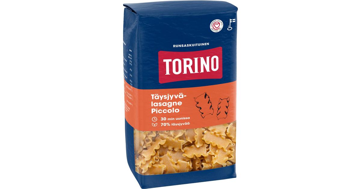 Torino 400g täysjyvä lasagne piccolo | S-kaupat ruoan verkkokauppa
