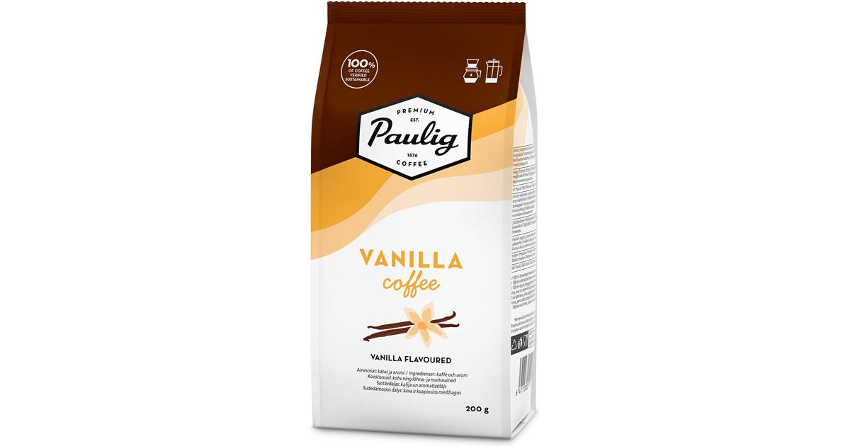Paulig Vanilla Coffee Vaniljan makuinen maustettu kahvi suodatinjauhatus  6x200g | S-kaupat ruoan verkkokauppa